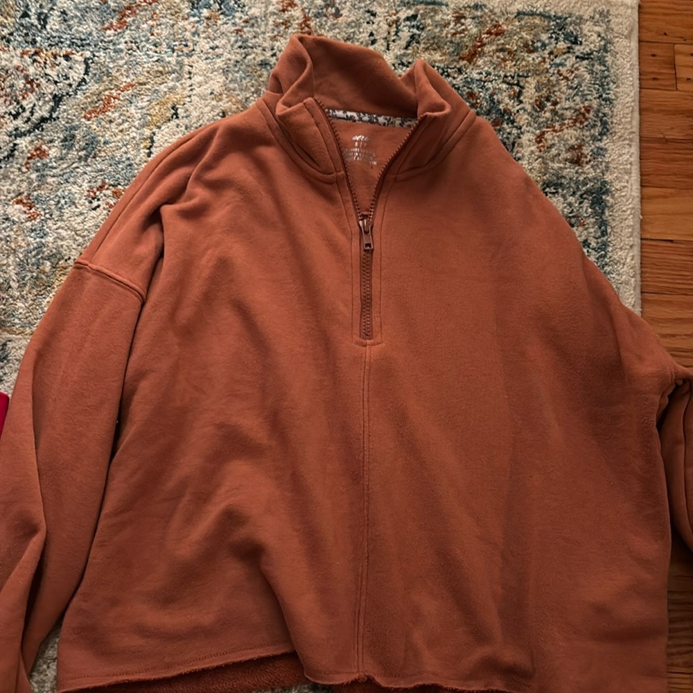 Aerie Cropped Crew Neck